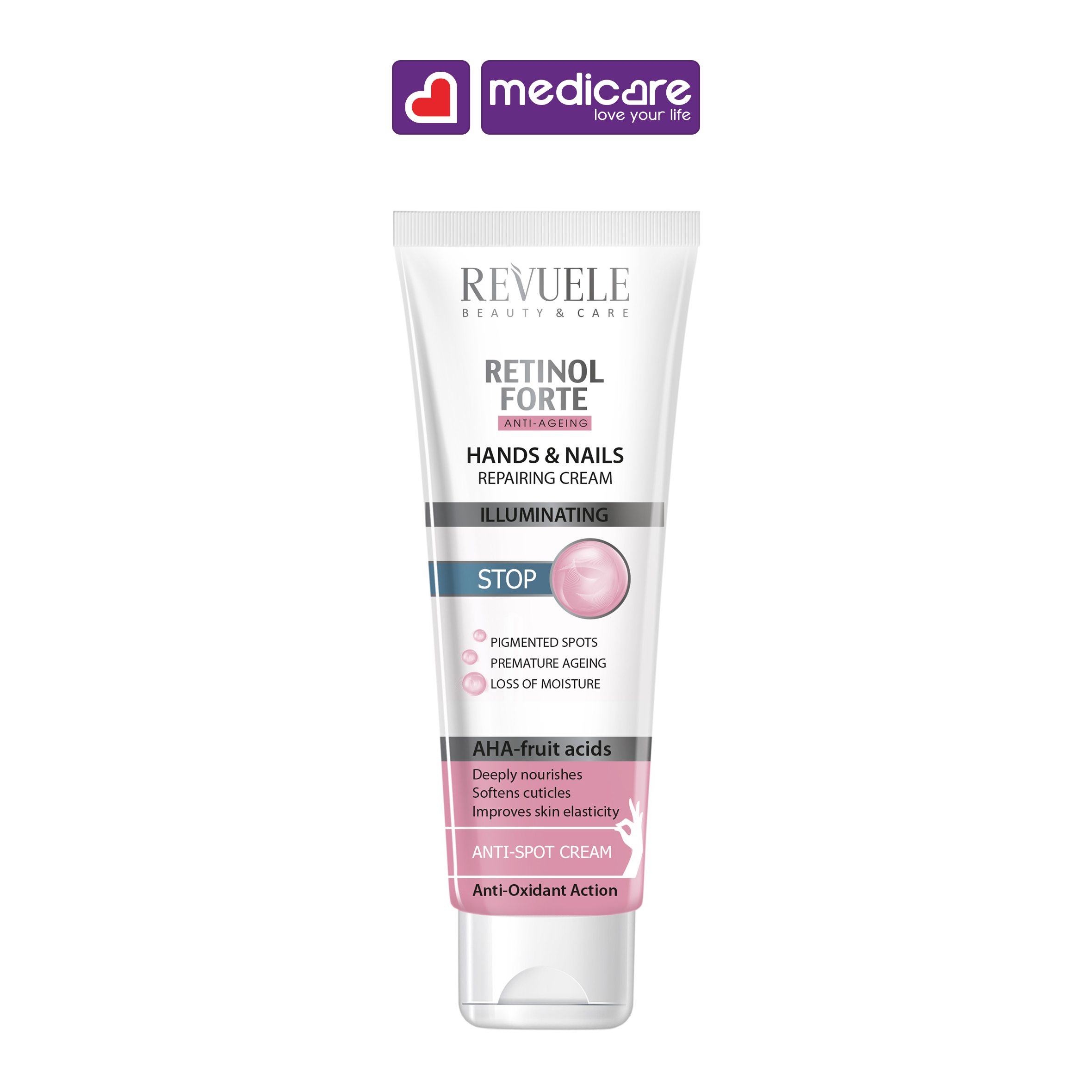 0132362 Kem Dưỡng Tay REVUELE Retinol Forte 100ml