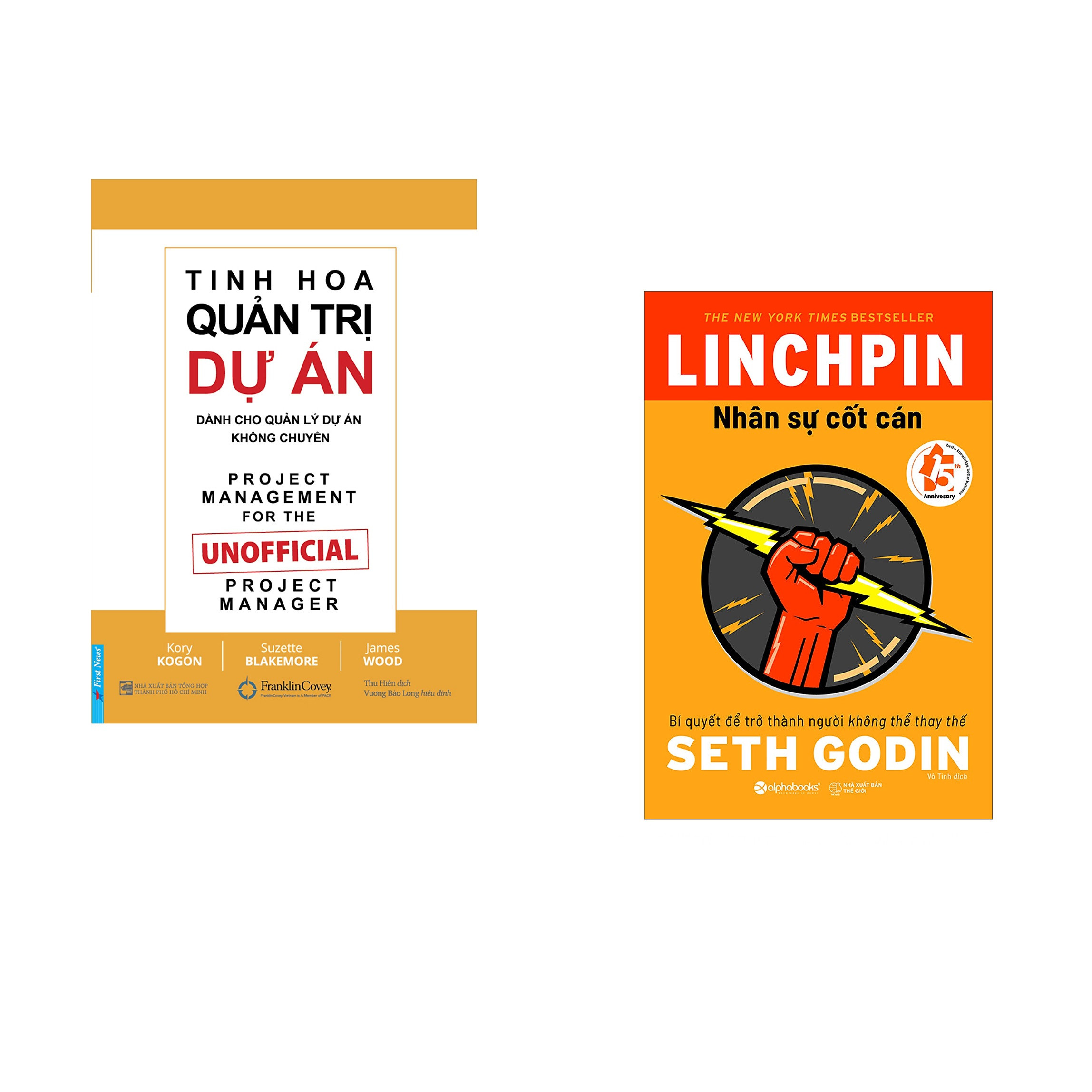 Combo 2 cuốn sách: Tinh Hoa Quản Trị Dự Án + Nhân Sự Cốt Cán