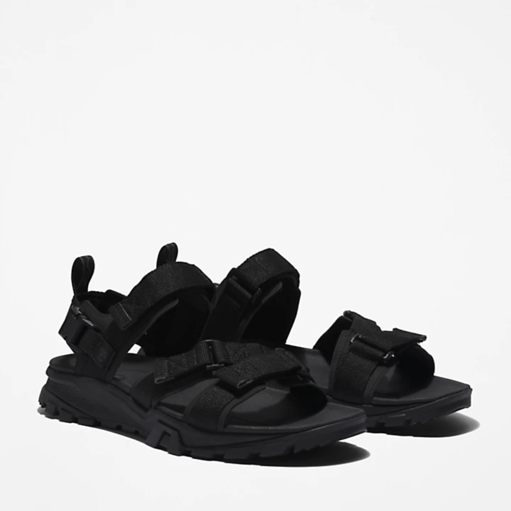 [NEW 2023] Timberland Giày Sandal Nam Garrison Trail Web Sandal Blackout Webbing TB0A2E4G04