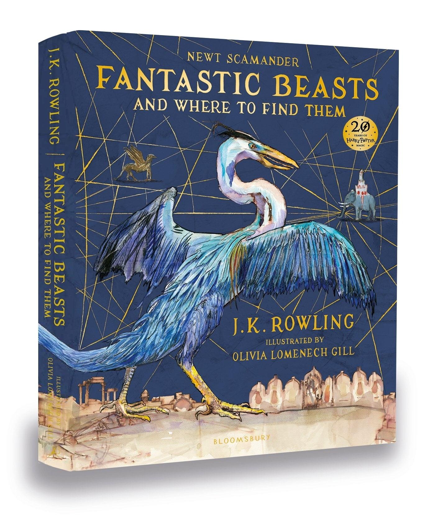 Sách Harry Potter: Fantastic Beasts And Where To Find Them (Hardback) Illustrated Edition (English Book)