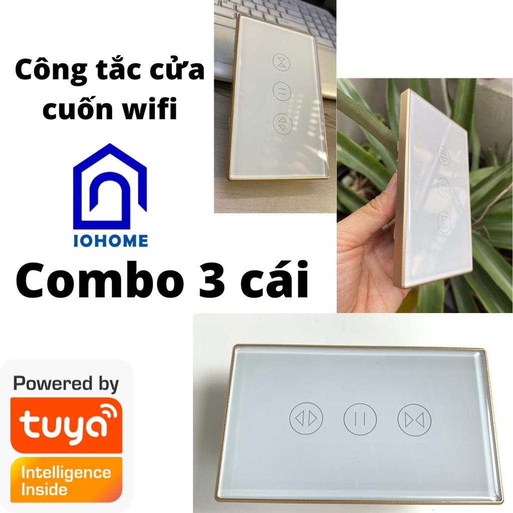 Công tắc điều khiển cửa cuốn thông minh cao cấp Tuya kết nối wifi &amp; Bluetooth và hệ Zigbee (Mẫu mới 2022 full chức năng)