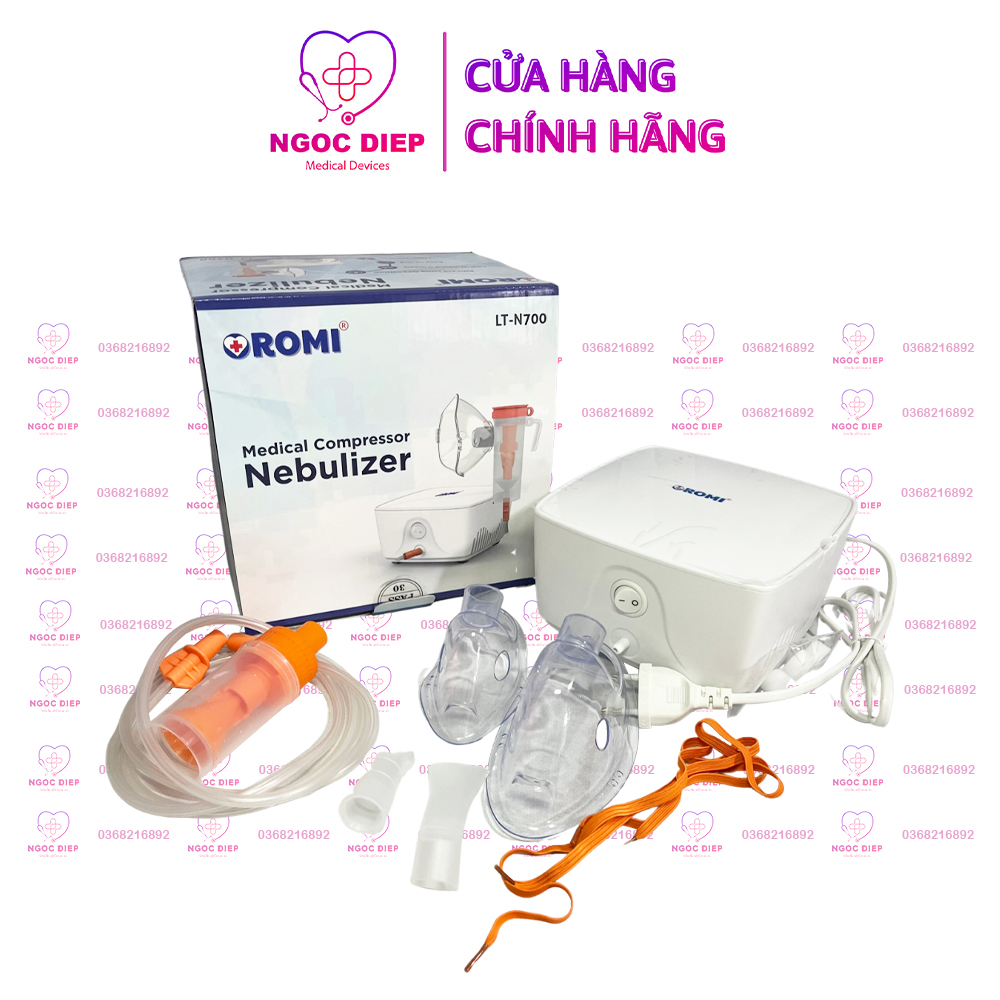 Máy xông khí dung cho bé OROMI LT-N700 - Bộ khí dung mũi họng chính hãng