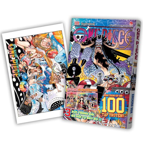 One Piece Tập 101: “Siêu Sao Thượng Đài” - Bản Bìa Áo - Tặng Kèm Postcard