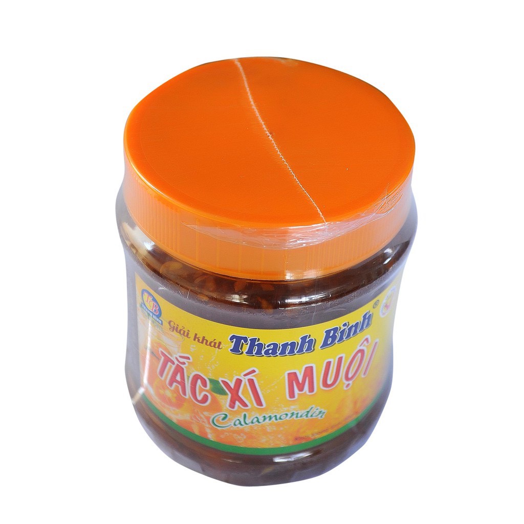 Compo Tắc xí muội và Đá me hạt mềm Thanh Bình- Hộp 900g - Tăng đề kháng, giải nhiệt mùa hè, bổ sung Vitamin mùa dịch