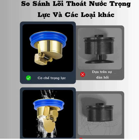 [KoSuyTu] NẮP ĐẬY CỐNG THOÁT NƯỚC NVS, NHÀ TẮM – NGĂN CÔN TRÙNG, NGĂN MÙI HÔI HIỆU QUẢ