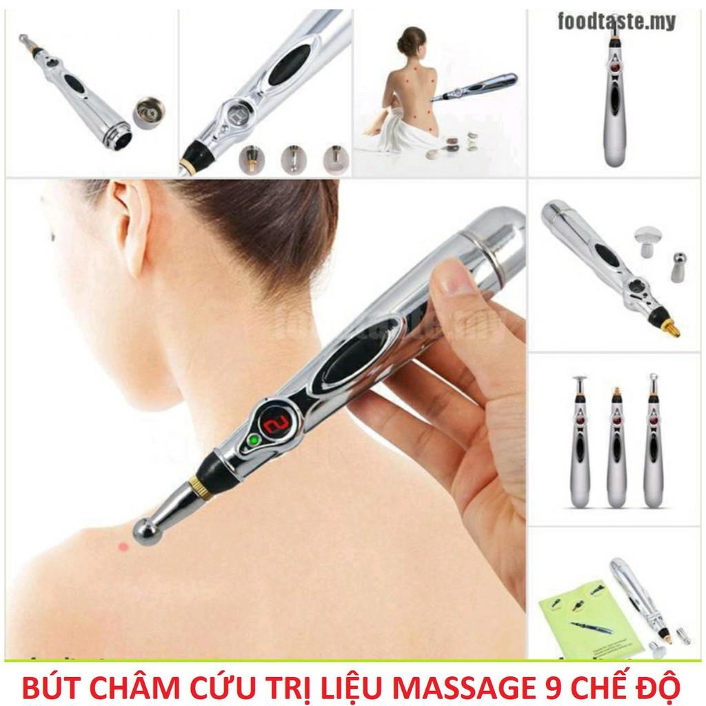 Bút dò huyệt châm cứu tự động trị liệu chống đau mỏi toàn thân - Bút xung huyệt W-912