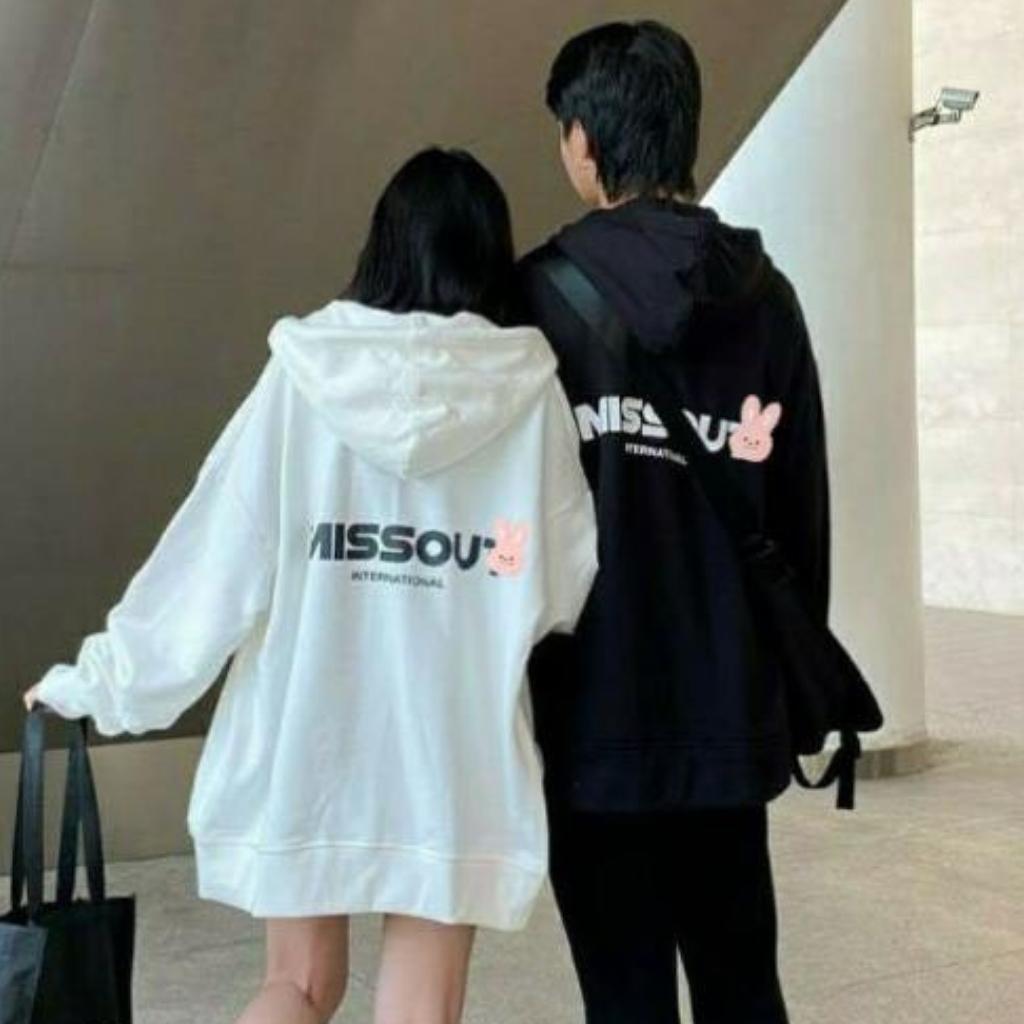 Áo khoác nỉ nam nữ form rộng MISS jacket hoodie dây kéo ulzzang unisex hottrend Hàn Quốc mềm mịn rẻ đẹp