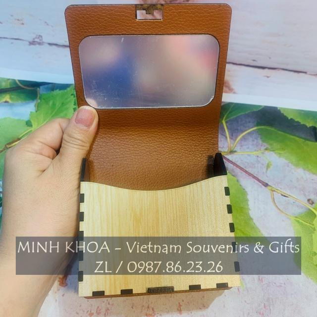 Ví Gỗ Cầm Tay Vintage Sáng Tạo