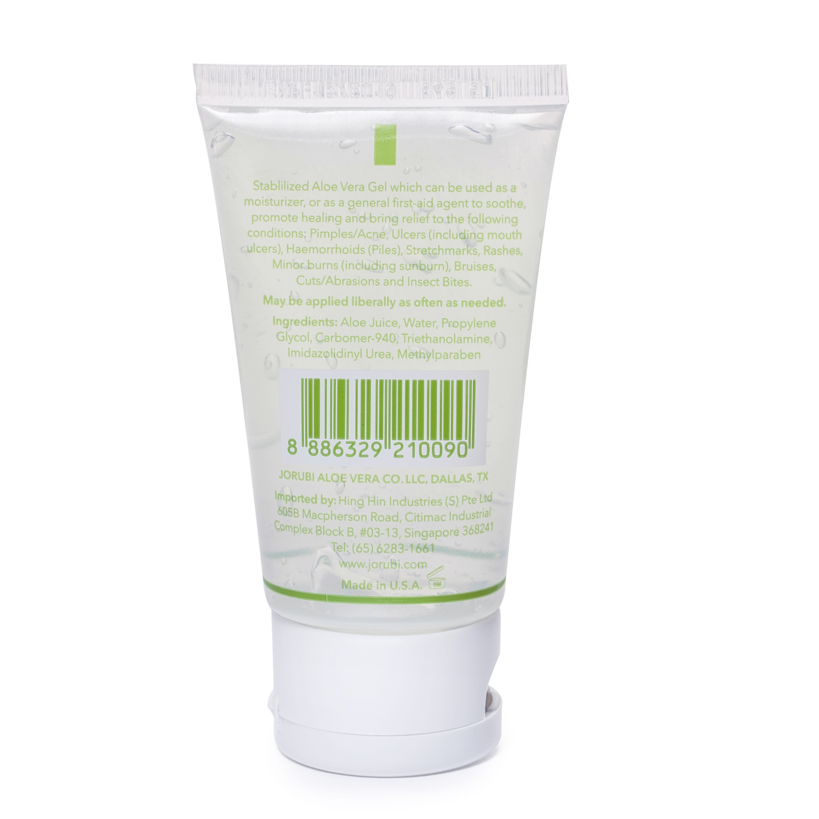 Combo 1 gel phục hồi da khô nứt nẻ + 1 kem chống muỗi từ nha đam cho mẹ và bé Jorubi Jorubi insect repellent 50g, Aloe vera gel 40ml
