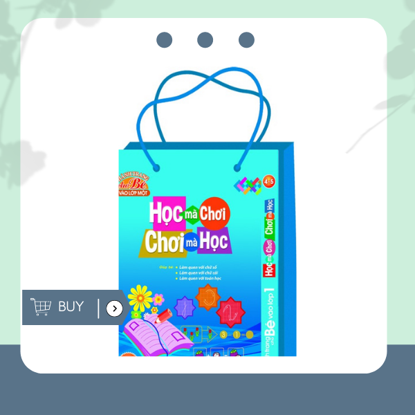 Túi Học Mà Chơi Chơi Mà Học