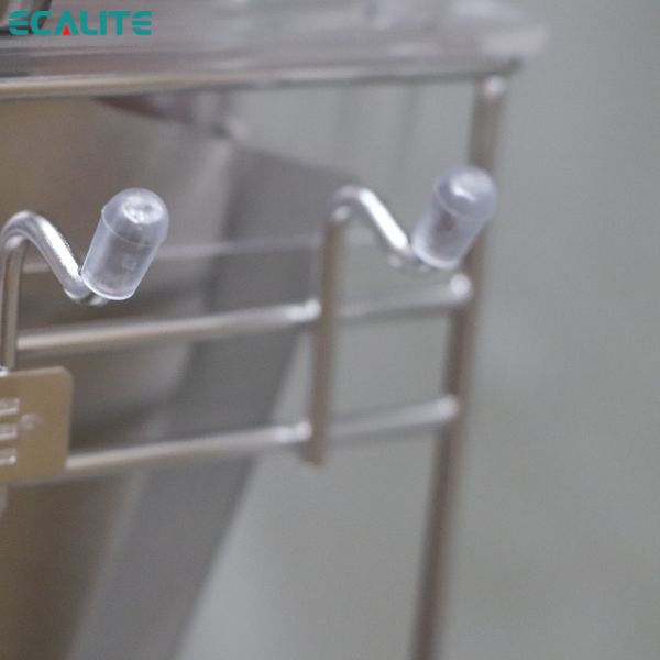 Kệ đựng gia vị Pull-out Ecalite EL-GS300 - Tủ ngang 300mm - Hàng chính hãng