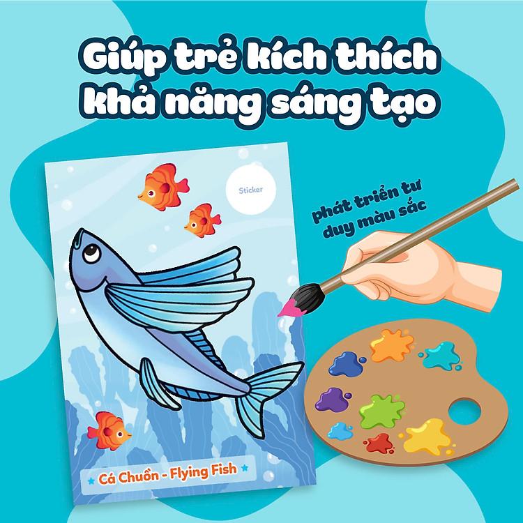 Sách Tô màu khám phá