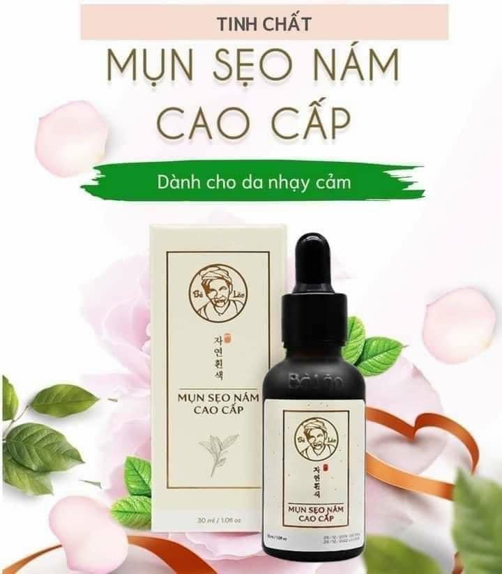 Serum Mụn Bà Lão Tái Tạo Cao Cấp Dành Cho Da Nhạy Cảm - Chai 30ml