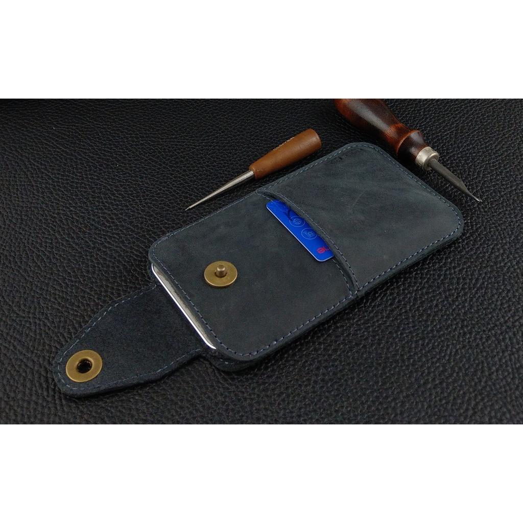 Bao Da Rút cho Samsung S22 Plus, S22 Ultra, Z Fold2, Z Fold3, Z Fold4..Có Quai Cài Da Bò Sáp