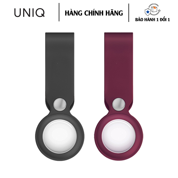 Vỏ Dành Cho Airtag UNIQ VENCER Silicon Loop - Hàng Chính Hãng