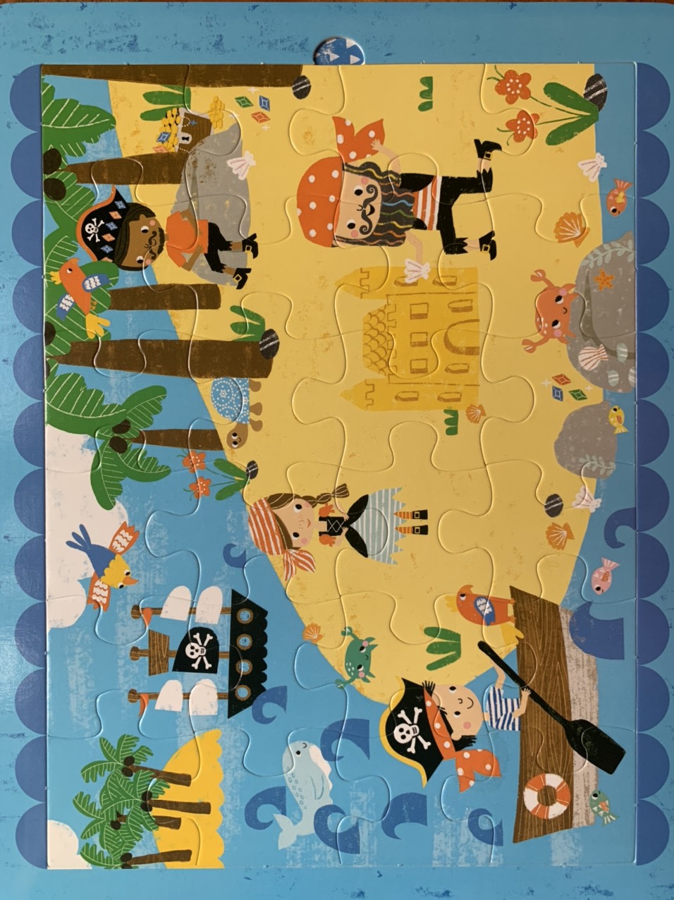 Sách xếp hình tương tác: Những người bạn ngộ nghĩnh- Puzzle pals (Jigsaw book)