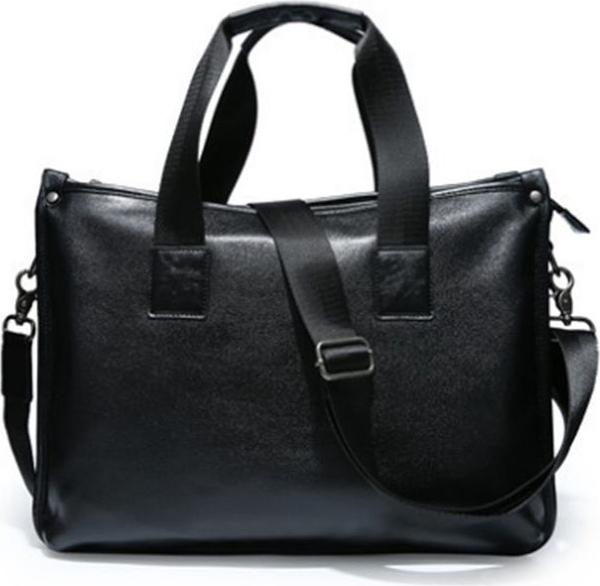 Simple Business bag Men's Casual Handbag pu leather
