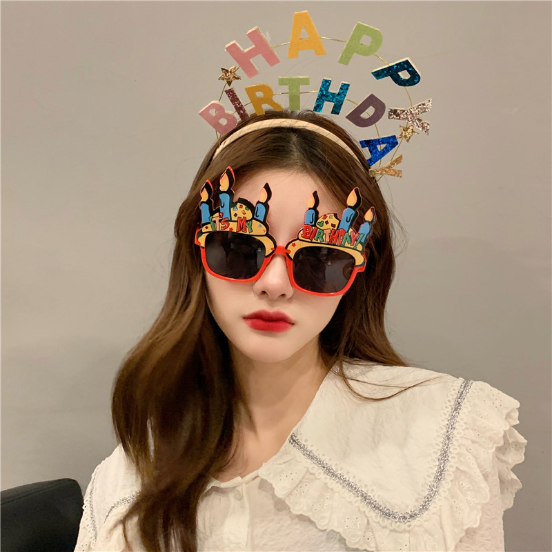 Cài Tóc HAPPY BIRTHDAY, Bờm Tóc Sinh Nhật Phong Cách Hàn Quốc