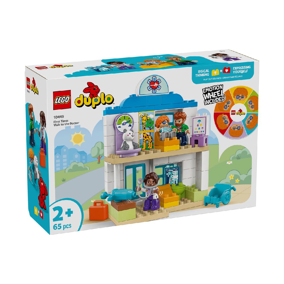 LEGO DUPLO 10449 Đồ Chơi Lắp Ráp Phòng Khám Bác Sĩ (65 Chi Tiết)
