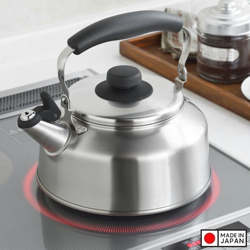 Ấm đun nước bếp từ Whistleblower Kettle 2.6L - Có còi báo sôi - Hàng Nội Địa Nhật Bản