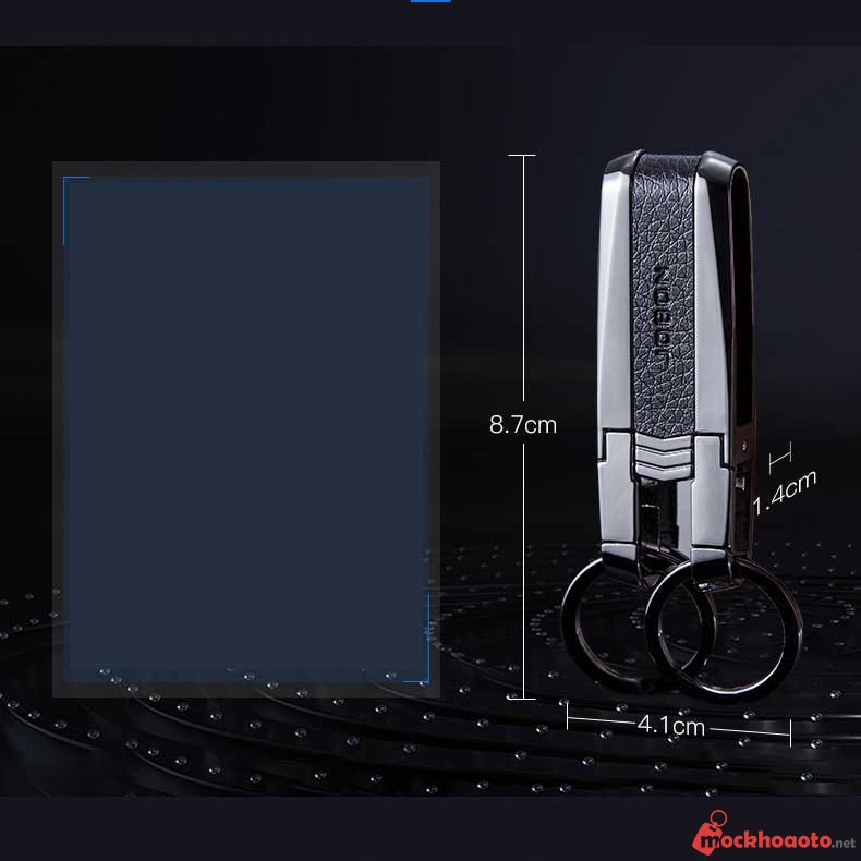 Móc khóa ô tô xe máy, móc khóa đeo thắt lưng cao cấp Mk195