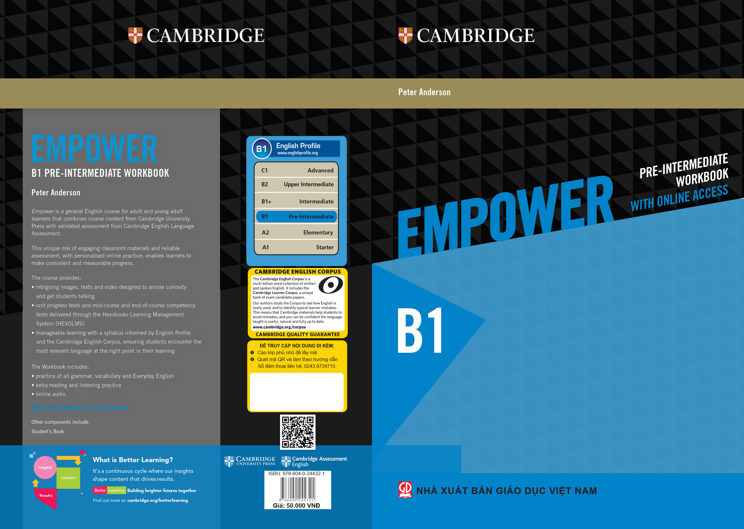 Combo sách Empower B1 Pre-intermediate Student’s Book and Workbook with Online Access