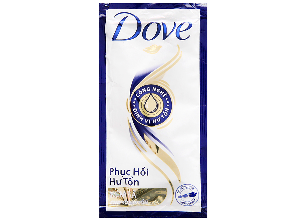 Dầu xả Dove Phục hồi Hư tổn Dây 12 gói