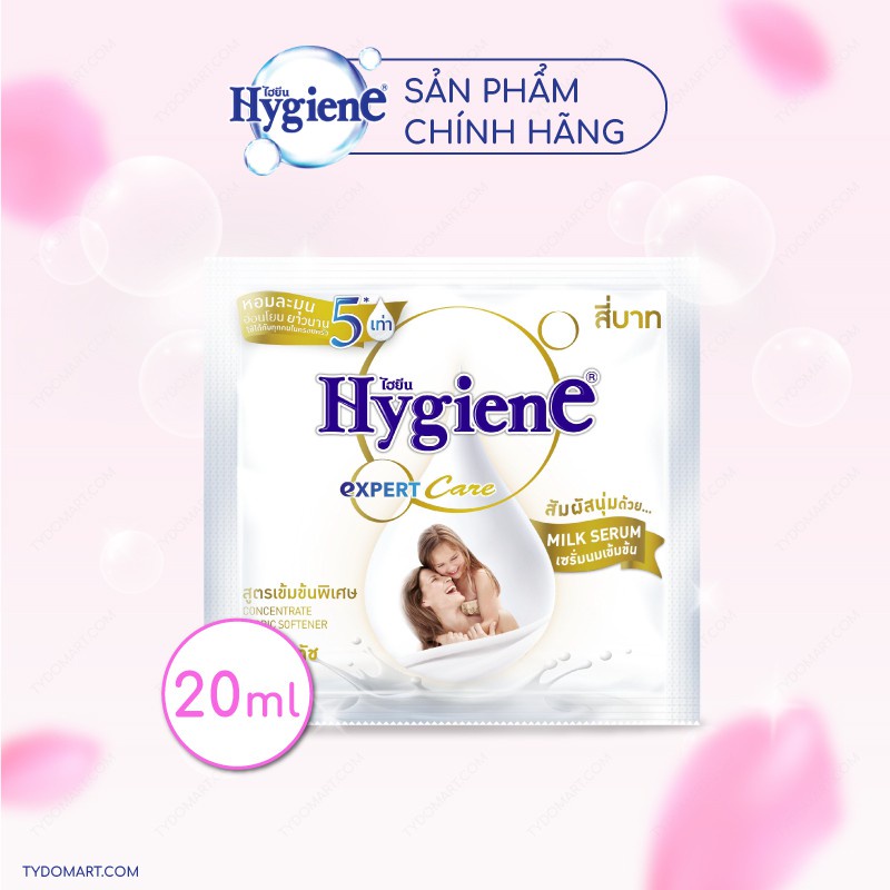 Nước Xả Vải Hygiene Thái Lan Đậm Đặc Siêu Thơm Dây 12 Gói