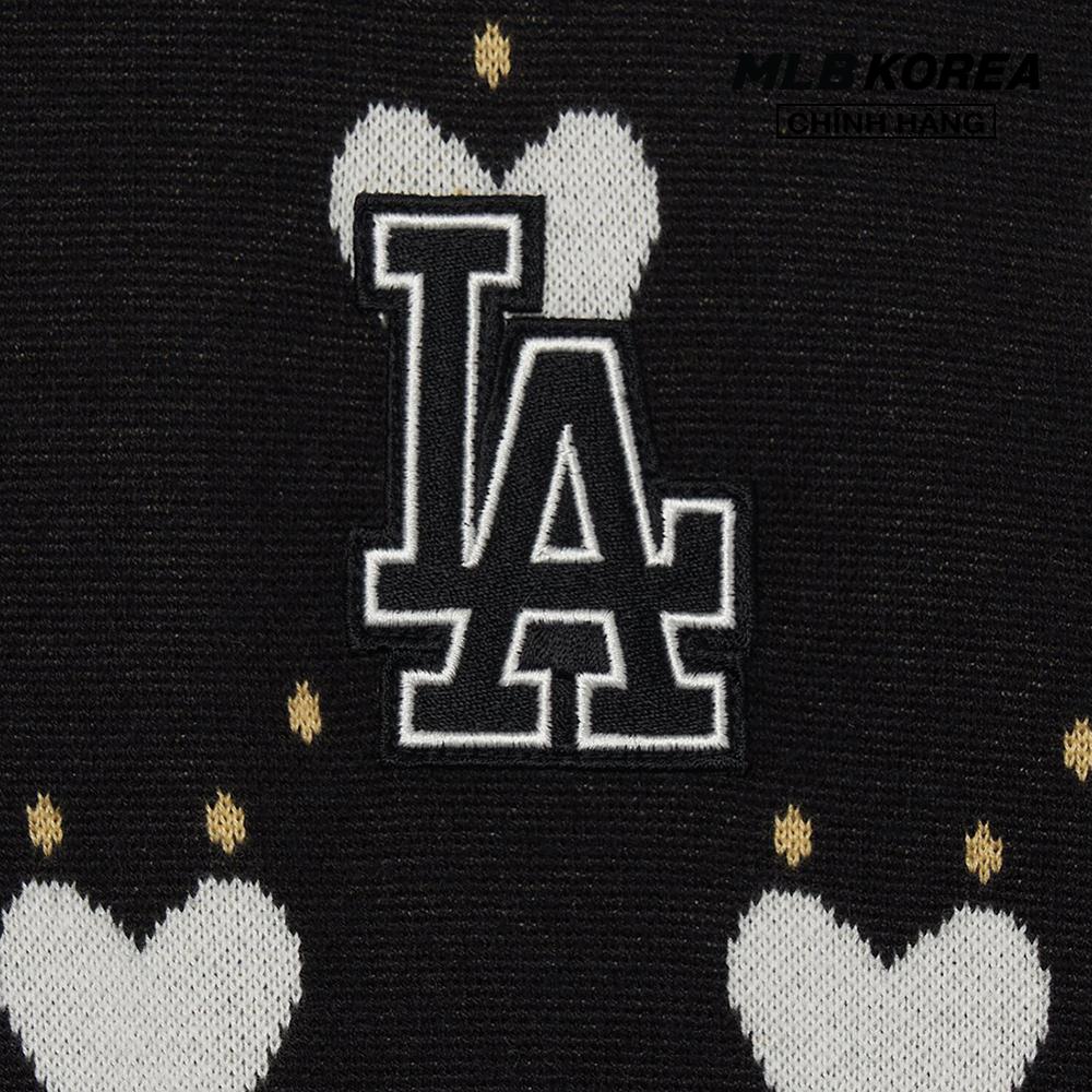 MLB - Áo sweater unisex cổ tròn tay dài Heart Overfit 3AKPH0131