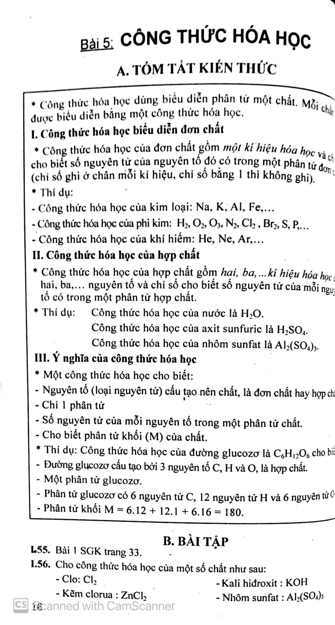 Học Tốt Hóa Học Lớp 8