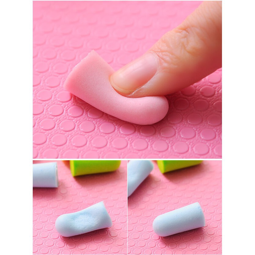 2 Nút Bịt Tai Chống Ồn Chống Nước [1 Cặp Có Hộp]