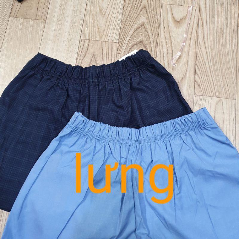 Quần đùi lưng thắt nơ, phom 60kg
