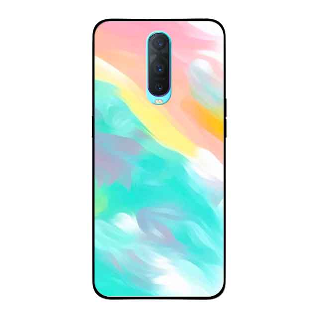 Ốp Lưng in cho Oppo R17 Pro Mẫu Họa Tiết Nước Loang - Hàng Chính Hãng