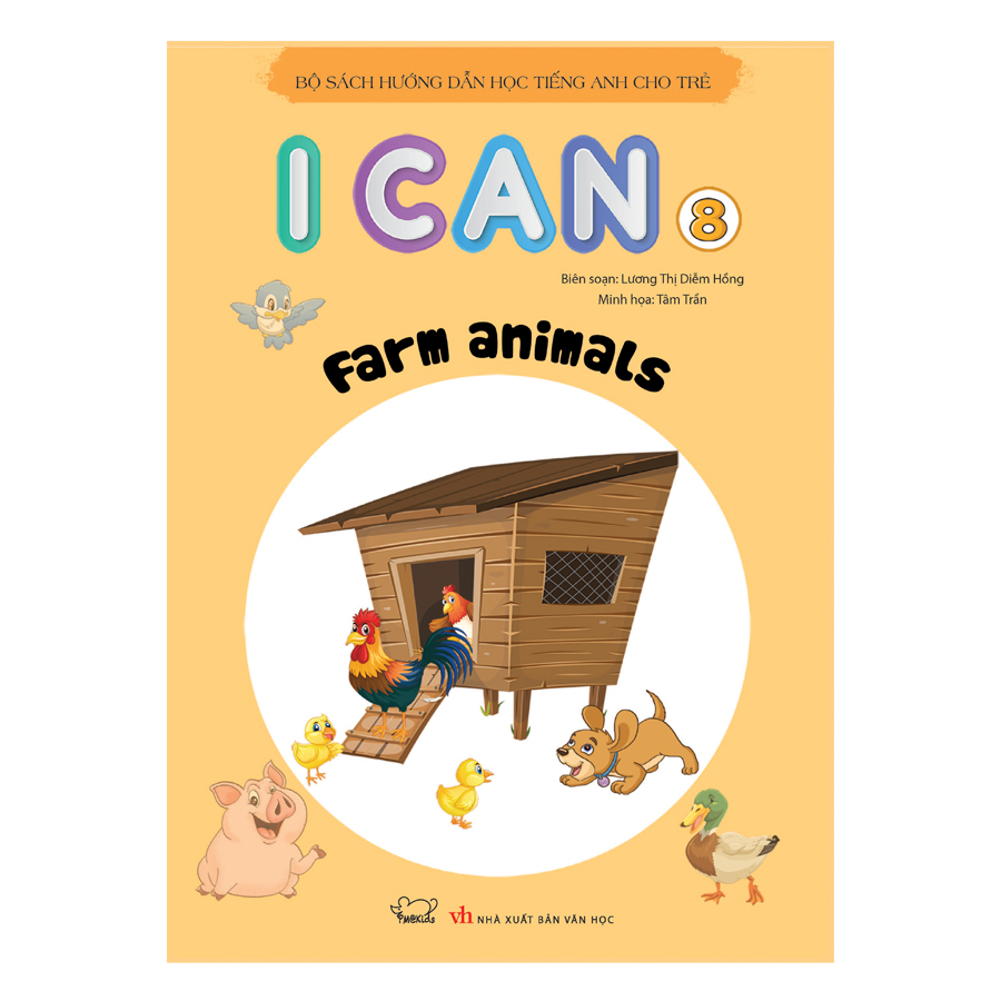 I Can Farm Animals - sách học tiếng Anh cho trẻ mầm non