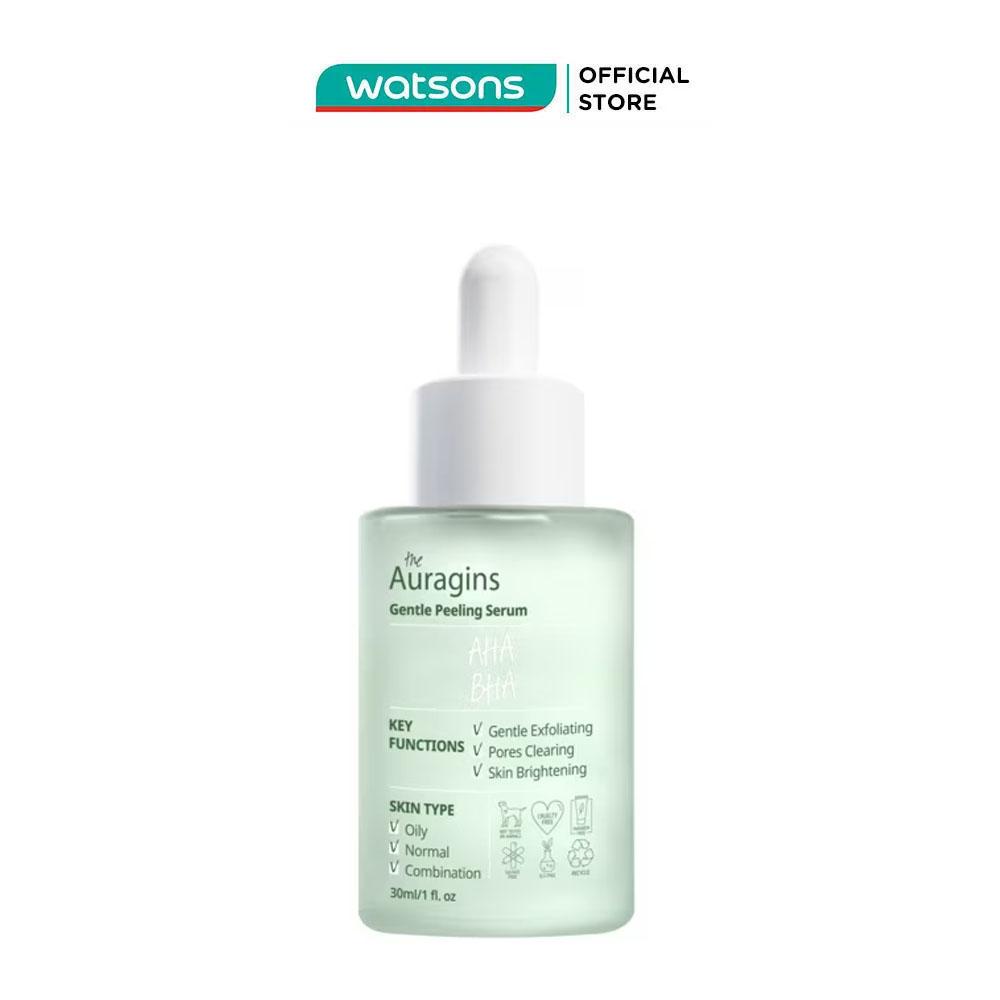 Tinh Chất Tẩy Tế Bào Chết The Auragins AHA BHA Gentle Peeling Serum 30ml