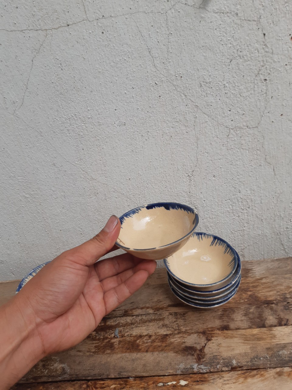 30 Chén bánh bèo trứng nướng lòng sâu lán như hình