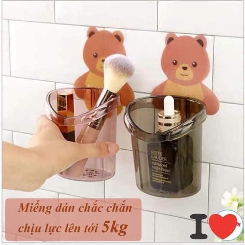 Cốc gấu đựng bàn chải đánh răng nhà tắm