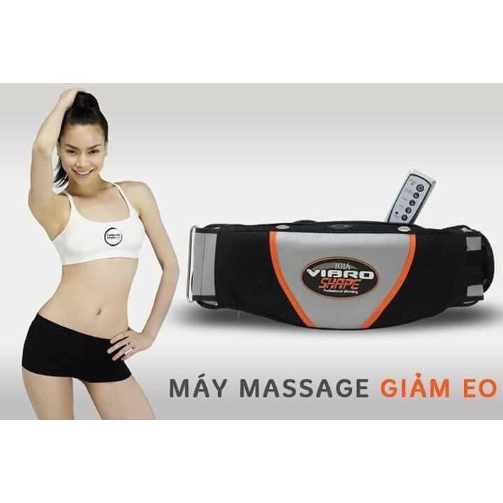 Đai Massage Thon Gọn Bụng làm nóng Vibro Shape - Máy Rung Nóng Mỡ Bụng Mát Xa Toàn Thân