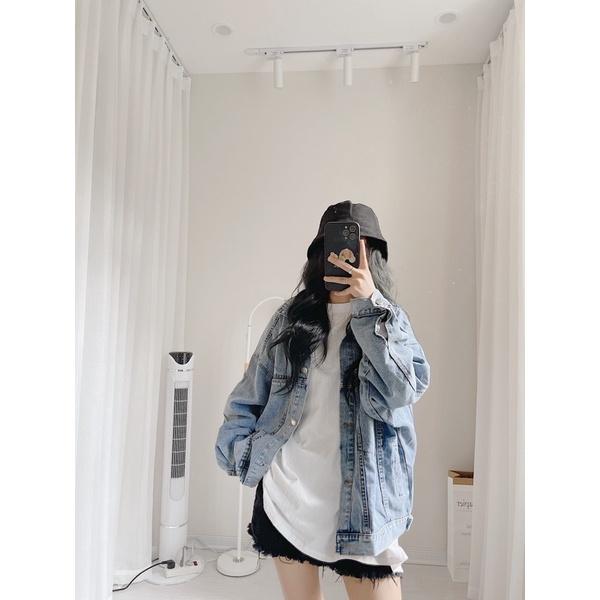 Áo bò basic dáng rộng xinh by Samhyewear