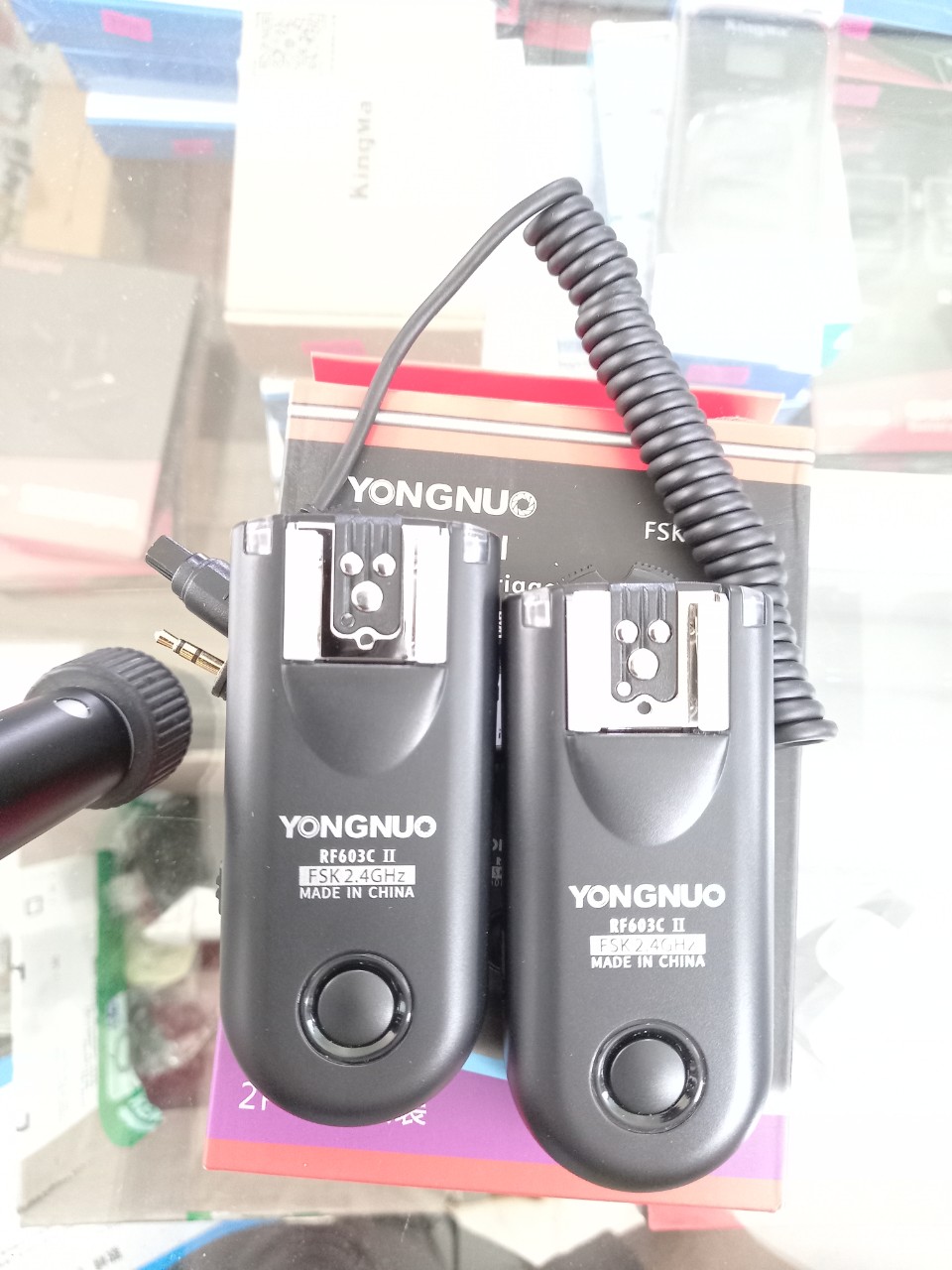 Điều khiển từ xa trigger Yongnuo RF-603C II dùng cho Canon- Hàng nhập khẩu