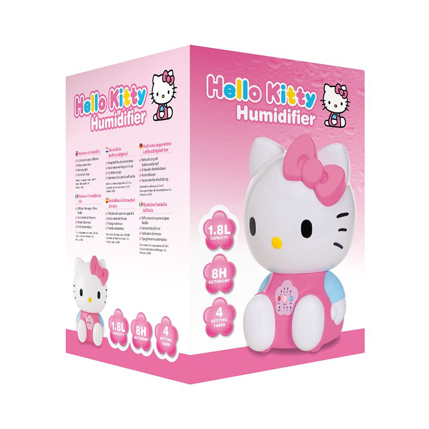 Máy tạo ẩm siêu âm Lanaform Hello Kitty - Hàng Nhập Khẩu