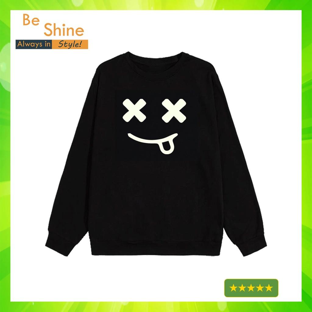 Sweater Icon Lè Lưỡi DCT - Áo Nỉ Dài Tay Unisex Form Rộng Thời Trang Nam Nữ Phong Cách Hàn Quốc