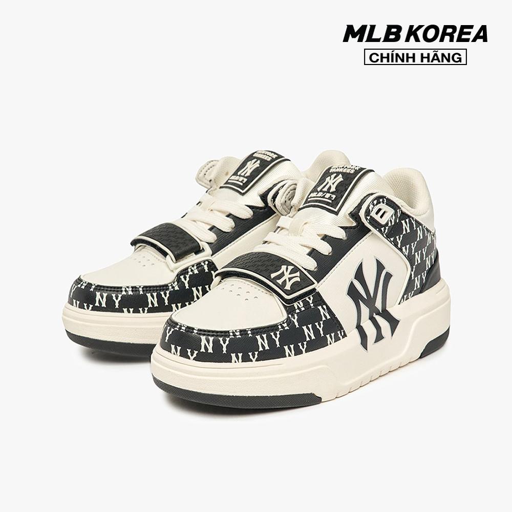 MLB - Giày sneakers unisex cổ thấp Chunky Liner Mid Classic Monogram 3ASXLM13N-50BKS