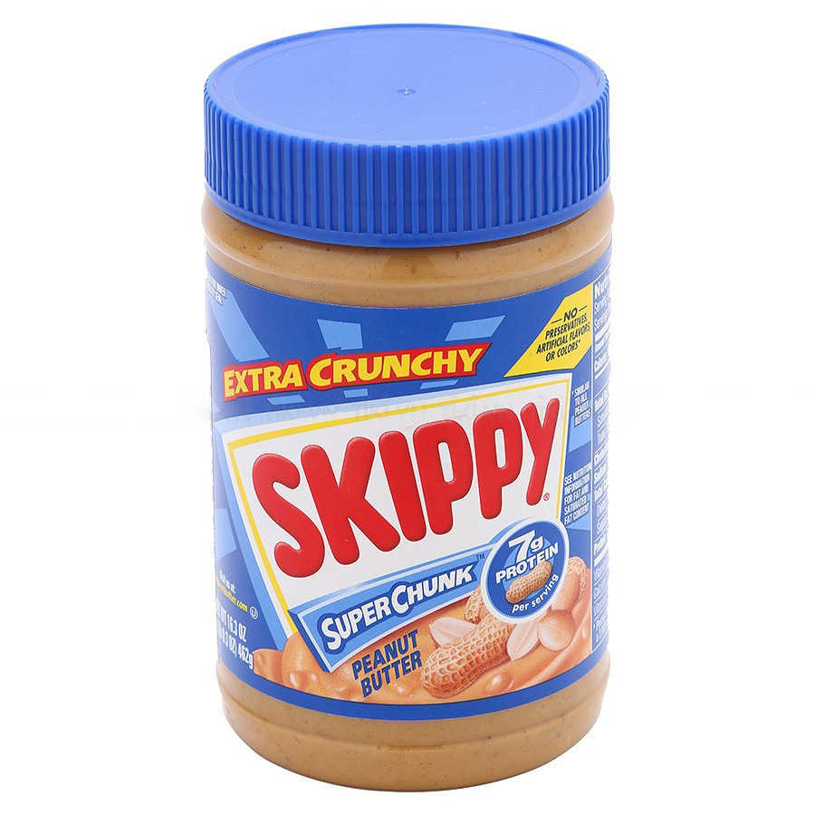 Bơ Đậu Phộng Hạt Skippy 462g