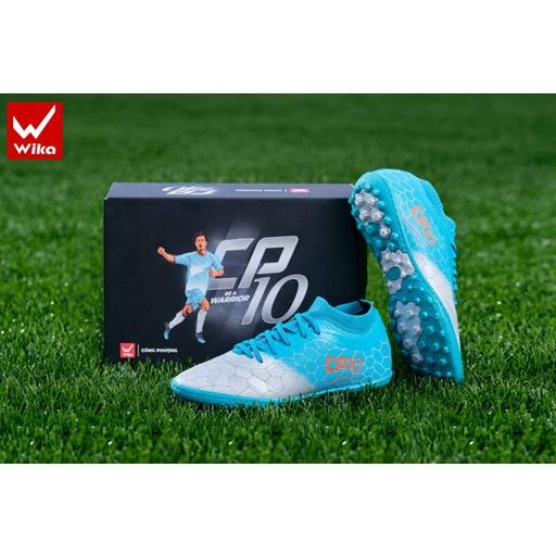 Giày bóng đá sân cỏ nhân tạo chính hãng Wika CP10 Công Phượng ( tặng tất chống trơn )
