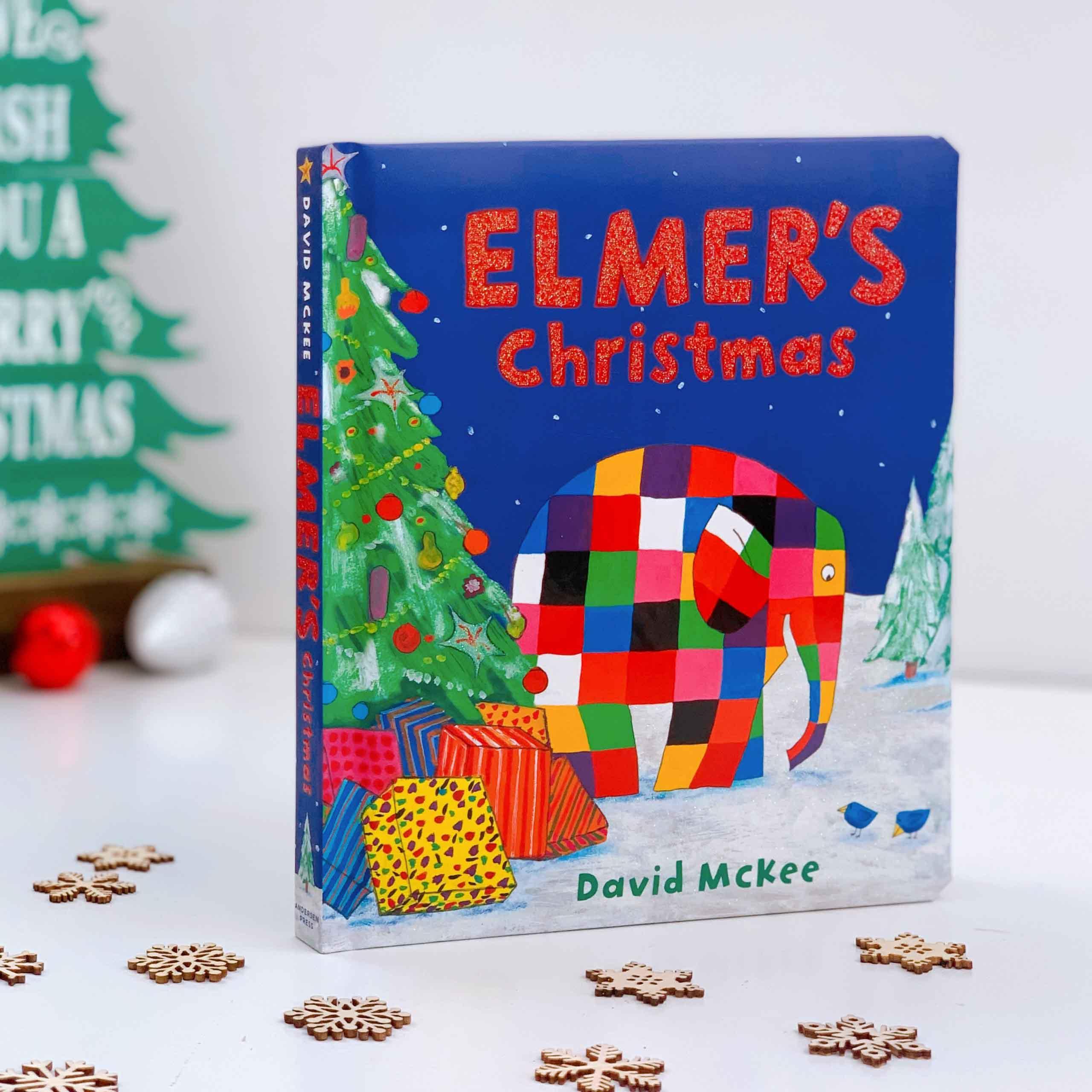 Elmer's Christmas: Board Book