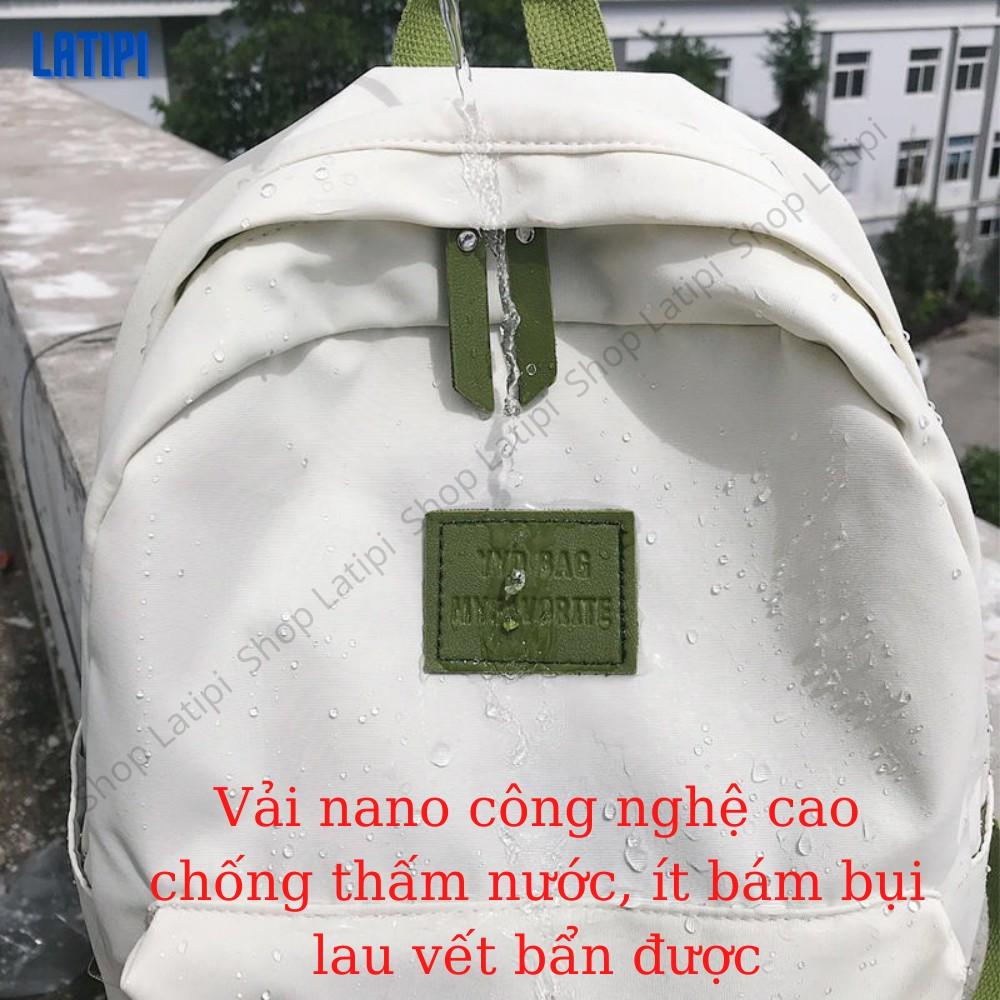 Balo Nữ Đi Học Thời Trang Chống Nước Đựng Laptop Ipad Sách Vở YYD BAG Hot 2021 Latipi BL11