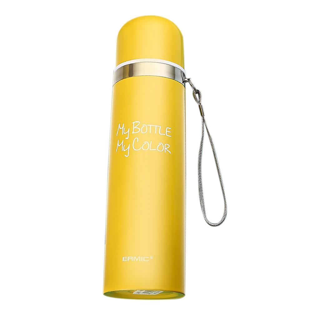Stainless Steel Insulated Vacuum Cup Travel Mug Water Bottle Matte Blue