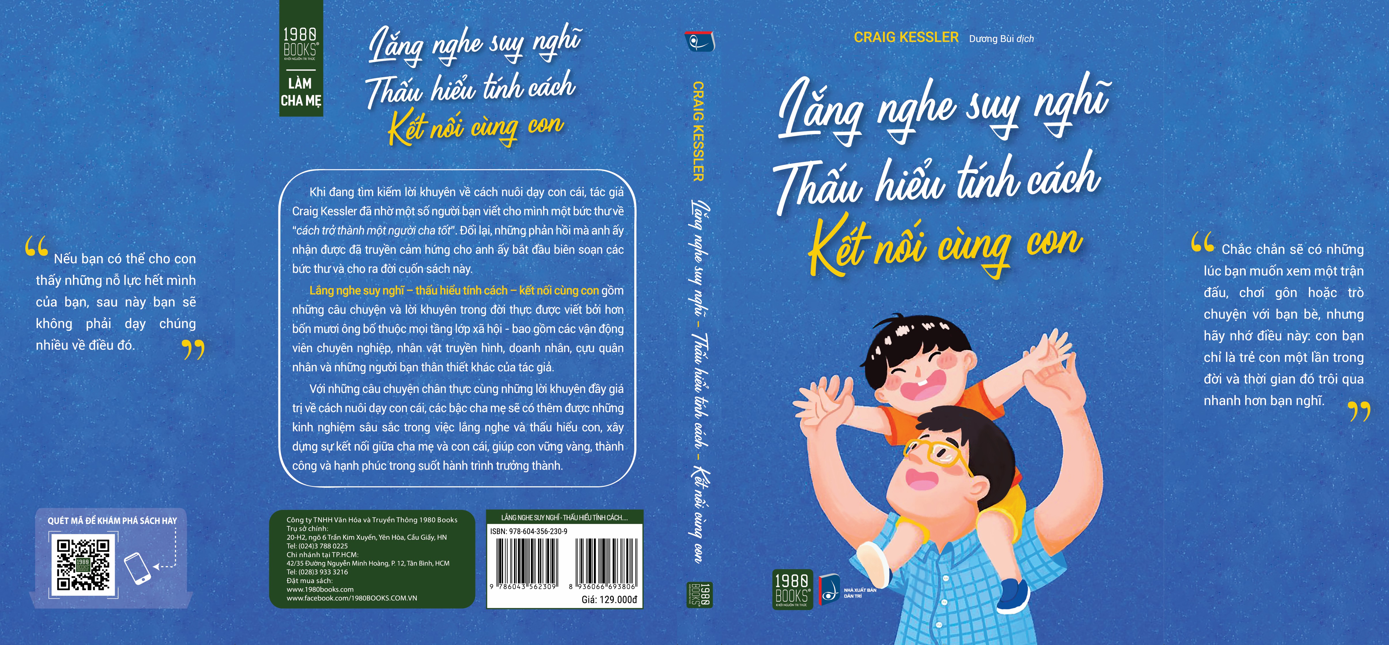 Lắng nghe suy nghĩ Thấu hiểu tính cách Kết nối cùng con - Craig Kessler