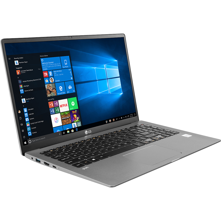 Laptop LG Gram 2020 15Z90N-V.AR55A5 (Core i5-1035G7/ 8GB/ 512GB NVMe/ 15 FHD IPS/ Win10 Home Standard/ Silver) - Hàng Chính Hãng